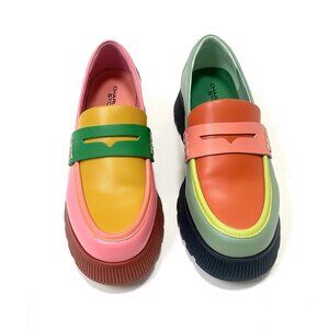 Charlotte Stone Multi-Color Adam Loafers